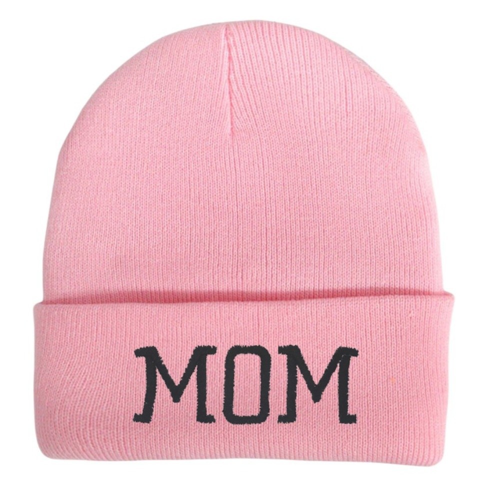Beanie Cuffed Knit - Minimal Ebeveyn Uyumlu Anne Baba Bere