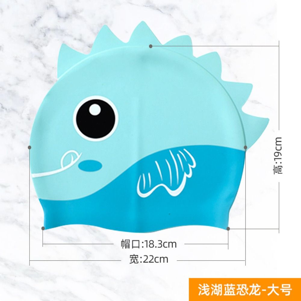 Swim Hat Silicone - Uzun Saçlar İçin Silikon Malzeme Kulakları