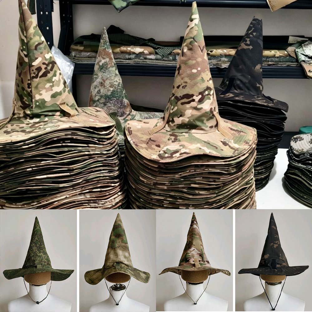 Boonie Hat Tactical - Sihirli Sihirbaz Şapkası Taktik Kamuflaj Av