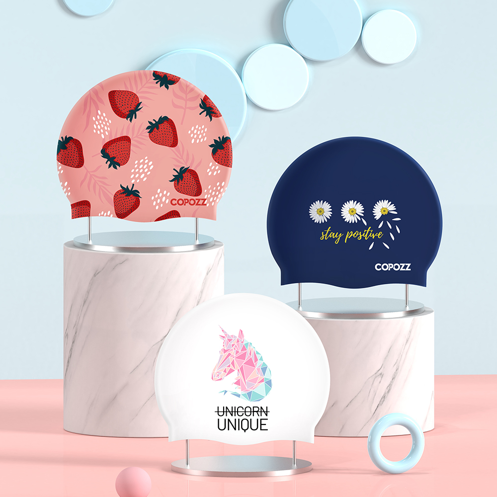 COPOZZ Su Sporları Kadın Erkek - Swim Hat Silicone incelemesi ve fiyatı